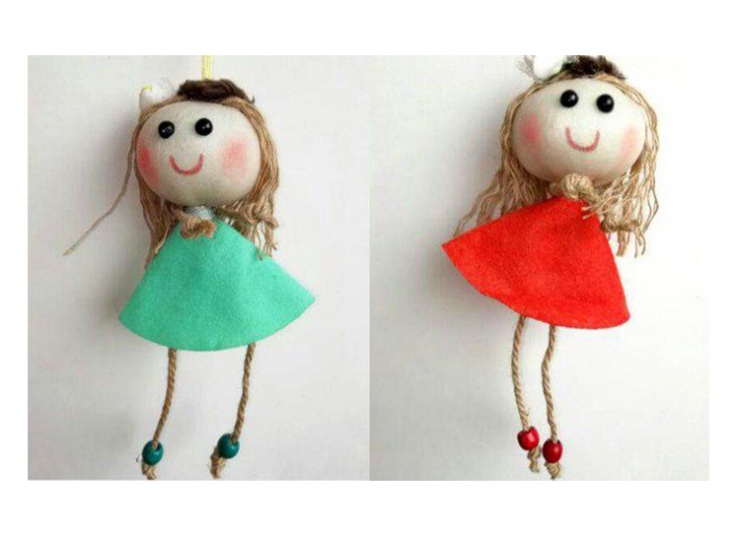 ساخت عروسک گیفت کاموایی در هنرماندگار پارسی