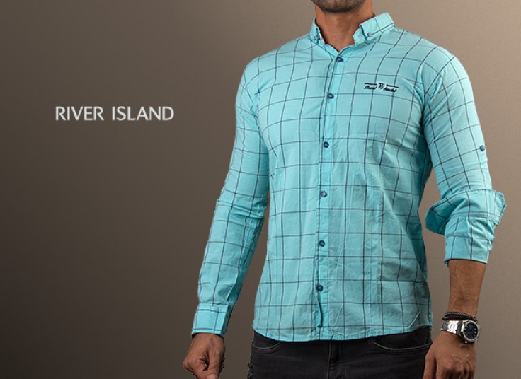 پیراهن River Island مدل چهارخانه