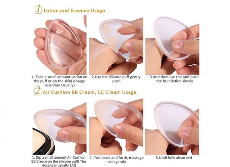 پد آرایشی سیلیکونی