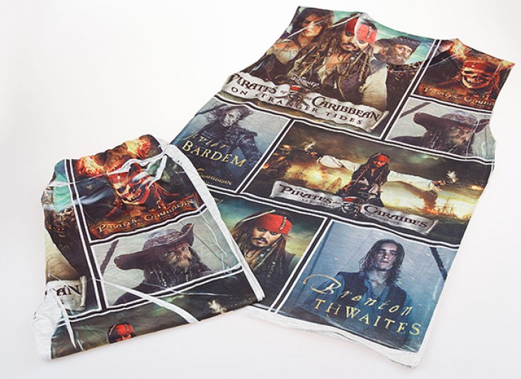 حلقه ای و برمودا طرحدار مردانه