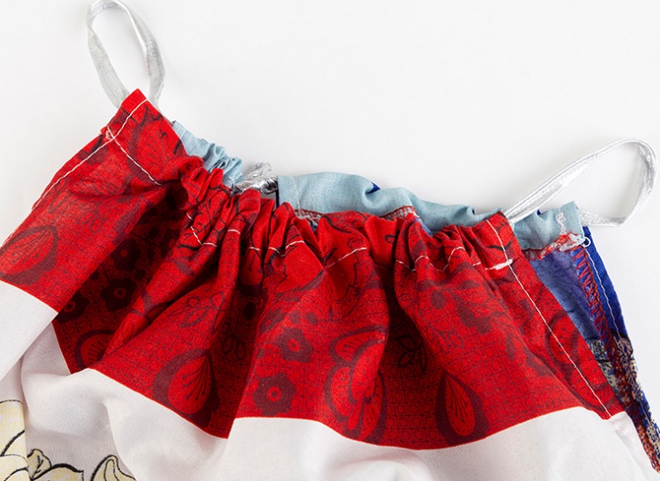 پیراهن ساحلی گل‌دار زنانه