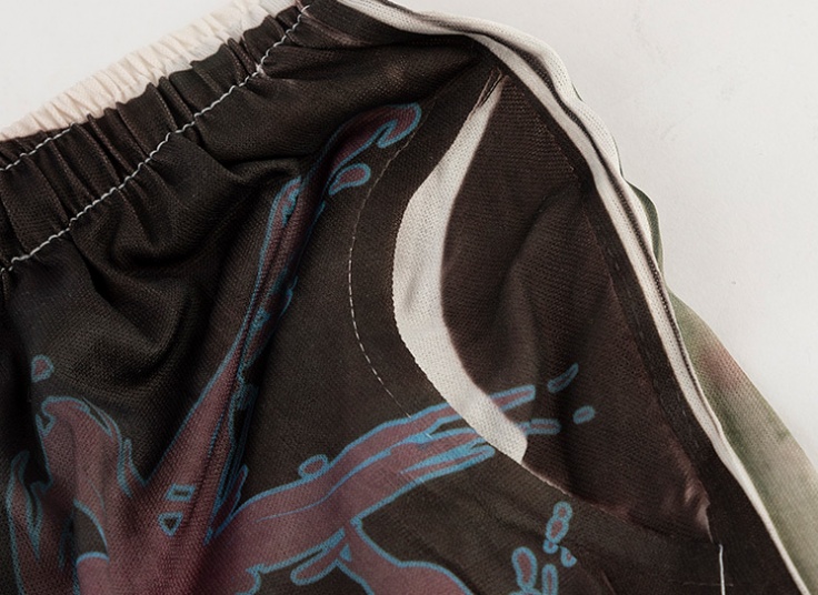 رکابی و شلوارک مردانه طرح‌دار Kian ersi