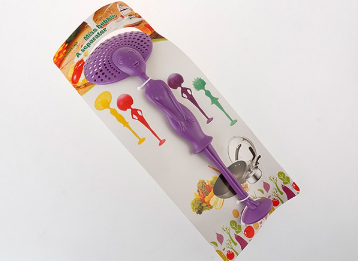 کفگیر و ملاقه طرح آدمک