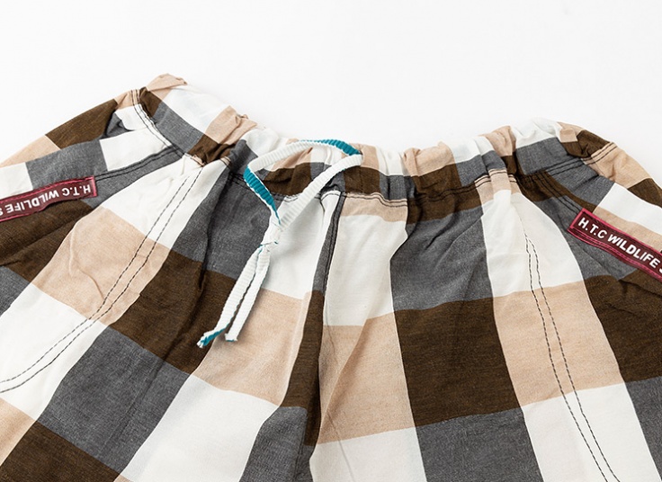 شلوارک راحتی مردانه چهارخانه