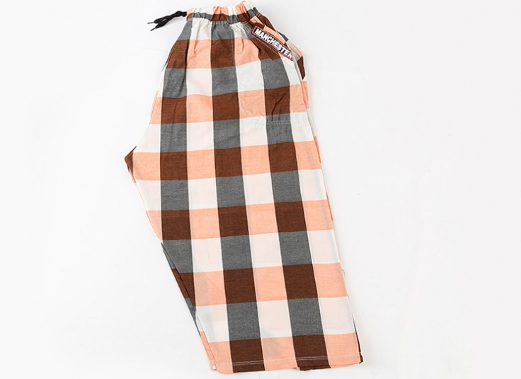 شلوارک راحتی مردانه چهارخانه