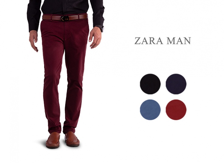 شلوار کتان طرح ZARA MAN