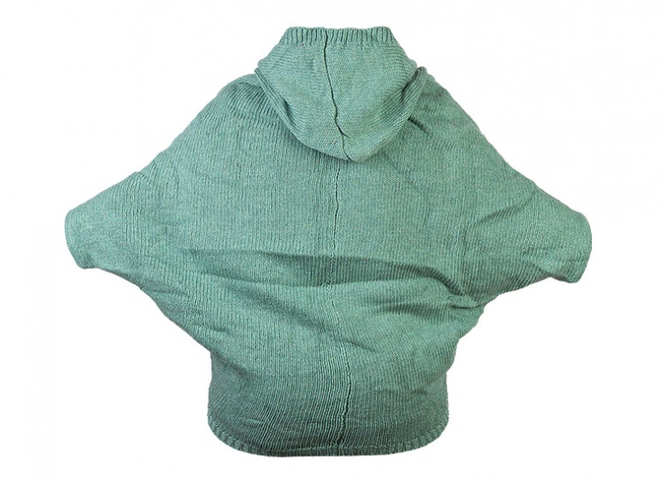 ژاکت بافت زنانه کلاه دار