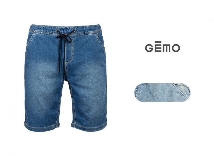 شلوارک جین مردانه Gemo