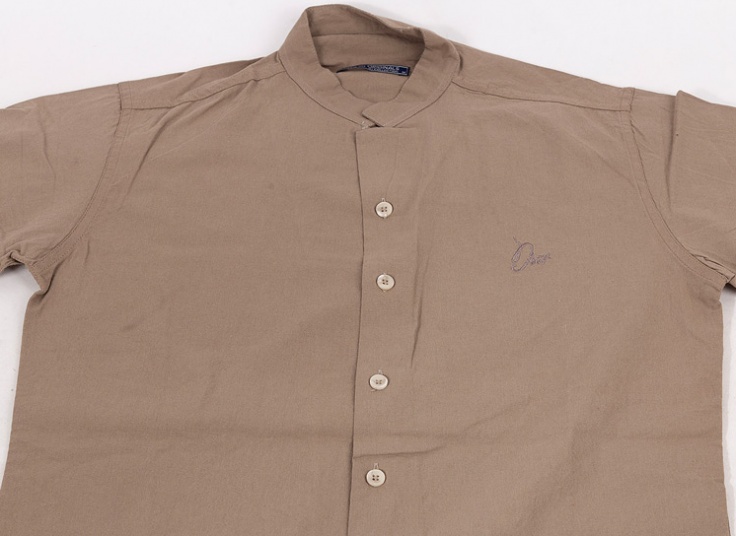 پیراهن کتان مردانه یقه دیپلمات Dior