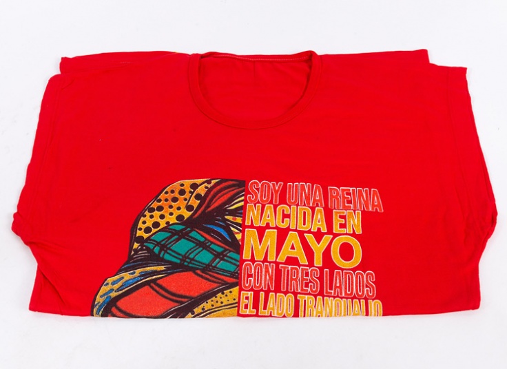 تاپ زنانه طرح چهره