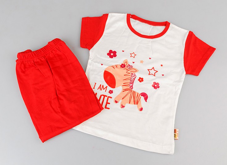 ست تیشرت شلوار بچگانه I AM CUTE