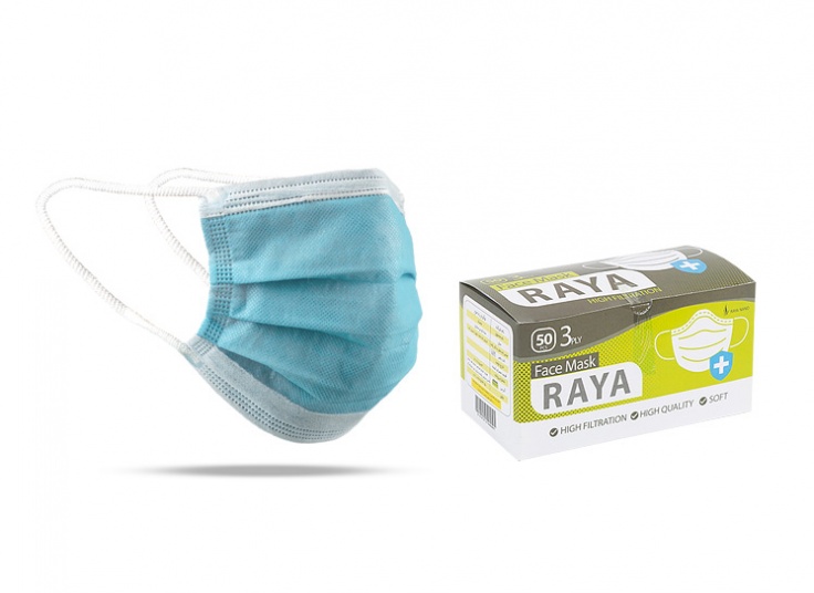 ماسک تنفسی 3 لایه RAYA