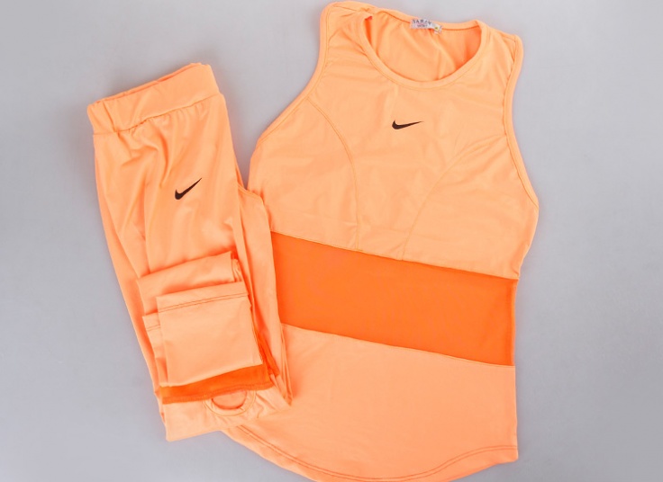 ست تاپ و شلوار توری دار NIKE