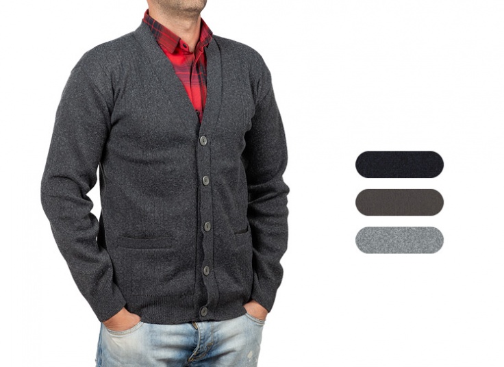 ژاکت مردانه دکمه دار