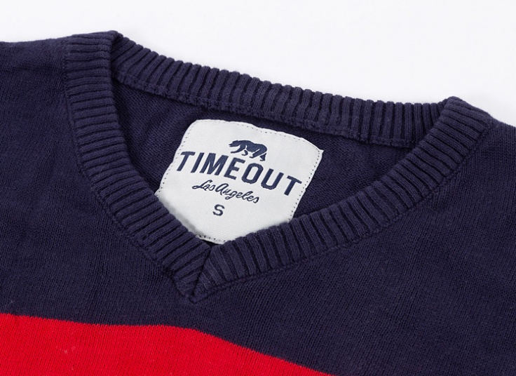 پلیور بافت یقه هفت Time Out