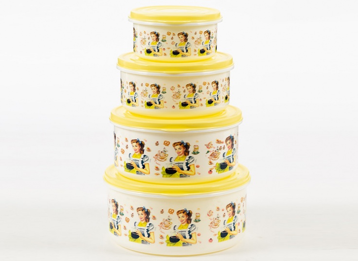 ظرف چهار تکه RoseMan