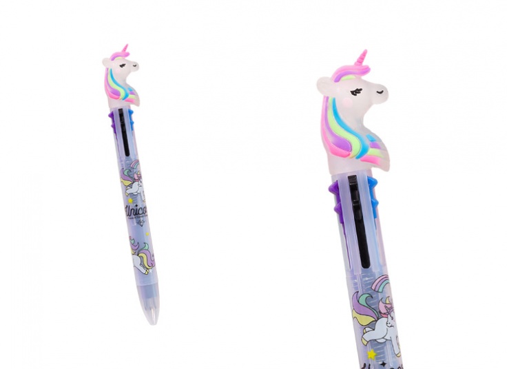 خودکار چند رنگ طرح Unicorn