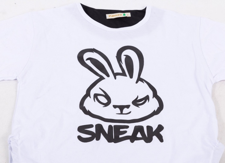 کراپ گتر دخترانه طرح BUNNY