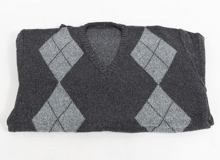 بلوز بافت مردانه طرح اسکاچ