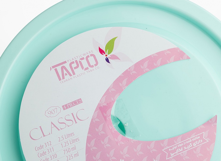 ظرف نگهدارنده تاپکو مدل Classic907