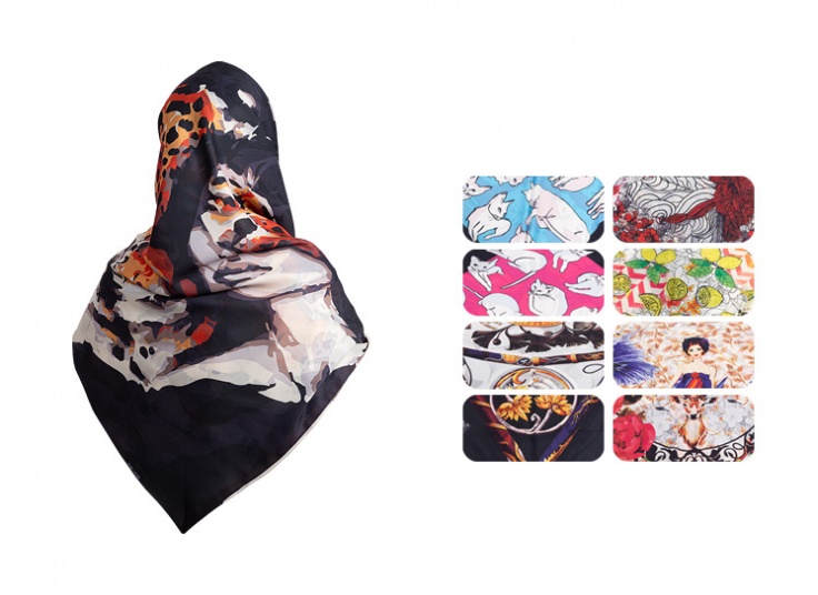 روسری مثلثی Sharli