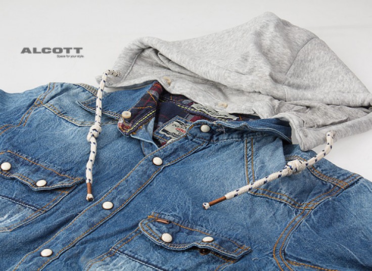 شومیز جین کلاهدار ALCOTT