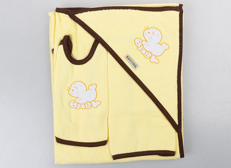 ست چهار تکه حوله نوزادی KOOSHA