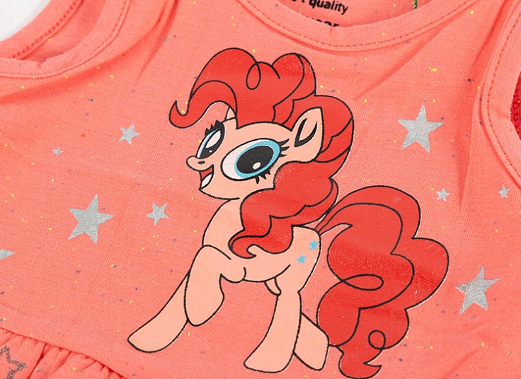 سارافون دخترانه چاپ دار