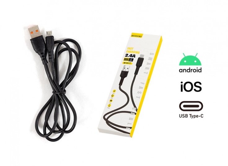 انواع کابل شارژ Mossory