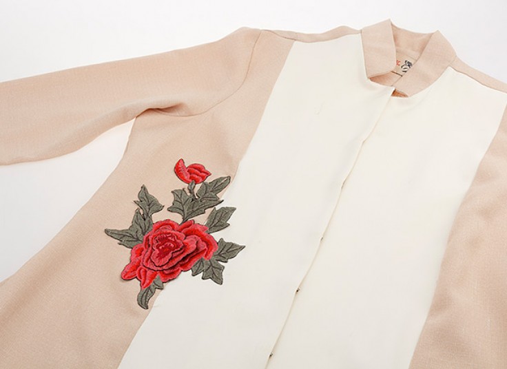 مانتو شانتون گلدار