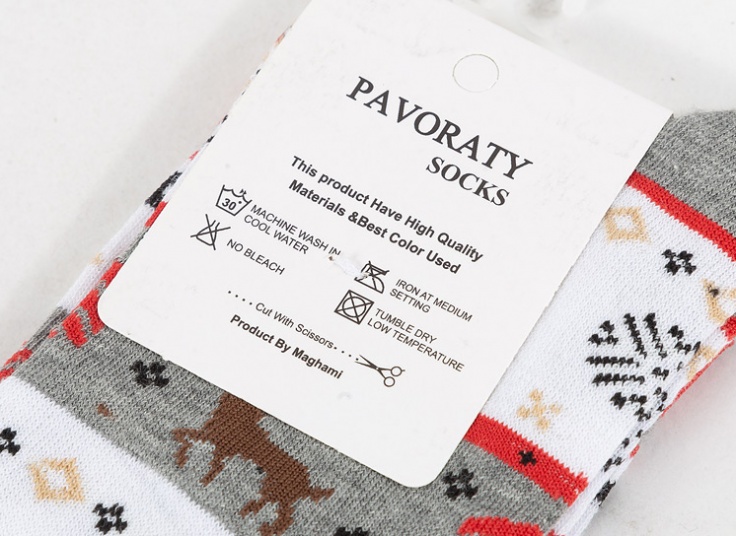 جوراب ساق بلند کریسمس Pavoraty