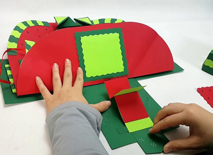 ورک شاپ جعبه کادویی سوپرایزی در هنرماندگار پارسی