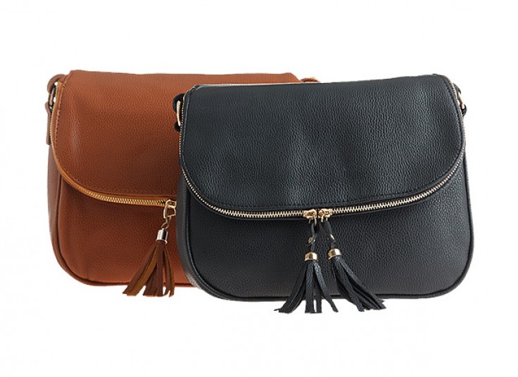 کیف زنانه چرم زیپی