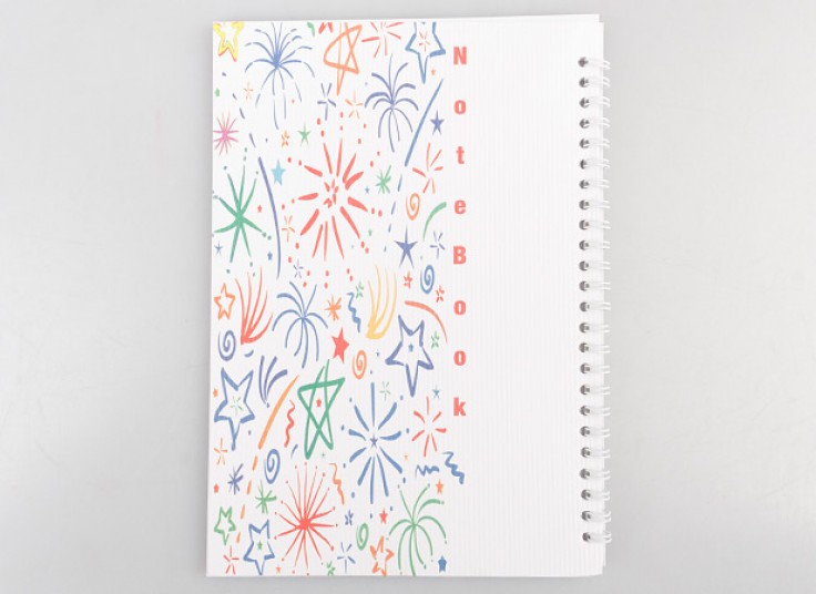 دفتر نقاشی سیمی طرحدار