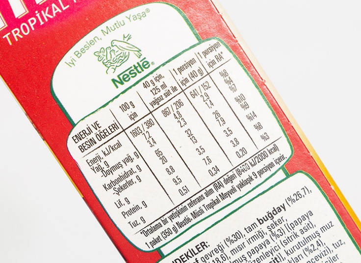 انواع کورن فلکس Nestle