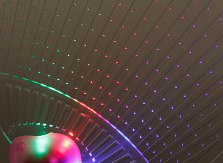 بادبزن LED دار