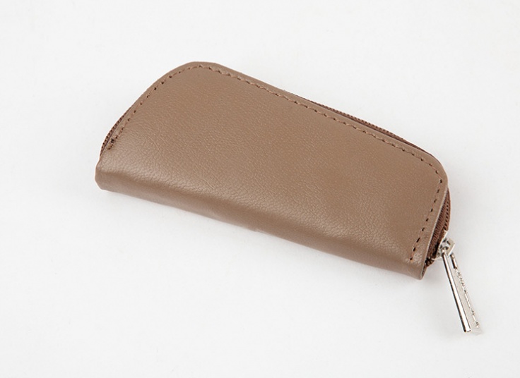 جا کلیدی چرمی زیپ دار