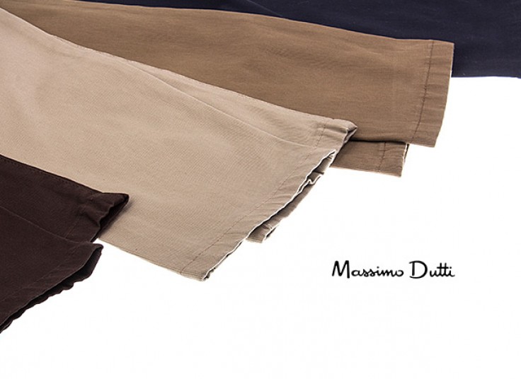 شلوار کتان کبریتی Massimo Dutti