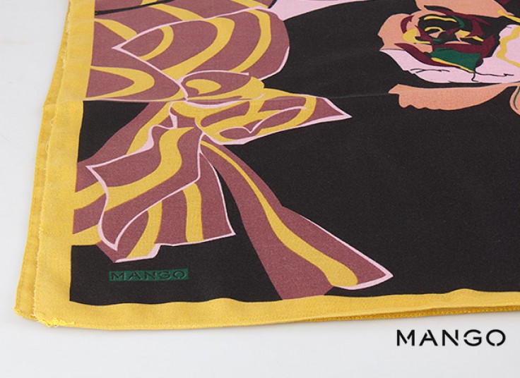 روسری پاییزه MANGO مدل aspect