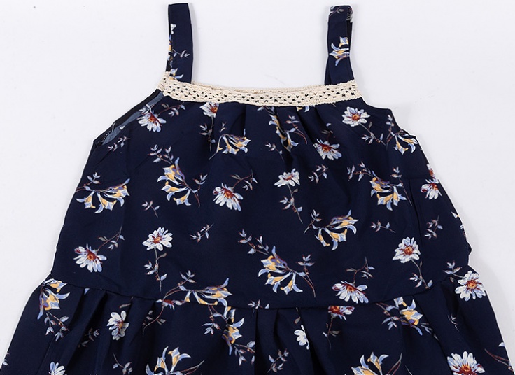 پیراهن نخی طرحدار