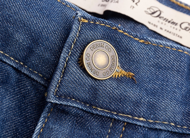 شلوارک جین مردانه زا‌پ‌دار Denim