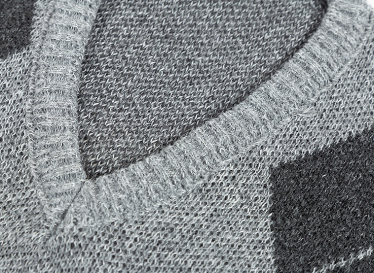 بلوز بافت مردانه طرح اسکاچ