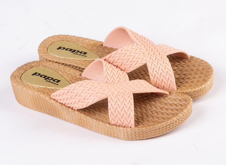 دمپایی زنانه PaPa مدل straw