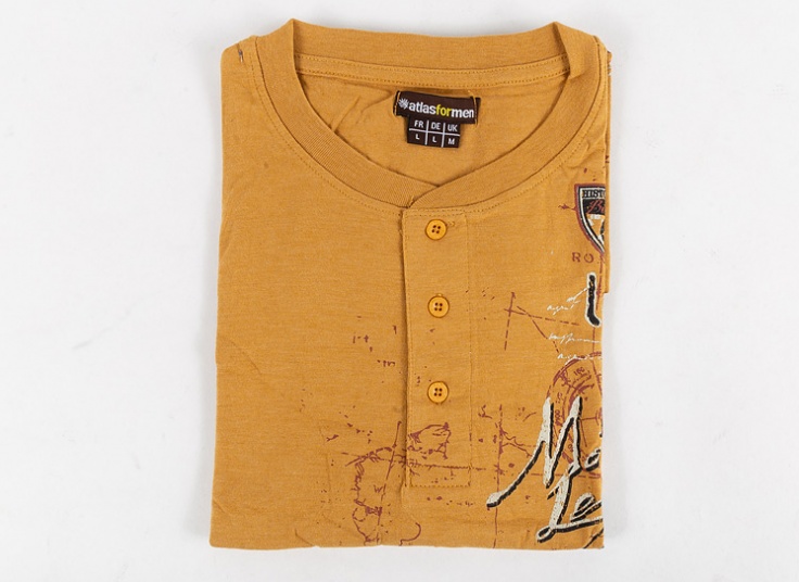 تیشرت آستین کوتاه مردانه atlas