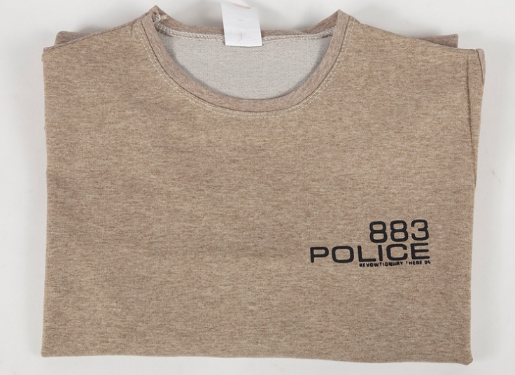 تیشرت ساده آستین بلند طرح POLICE