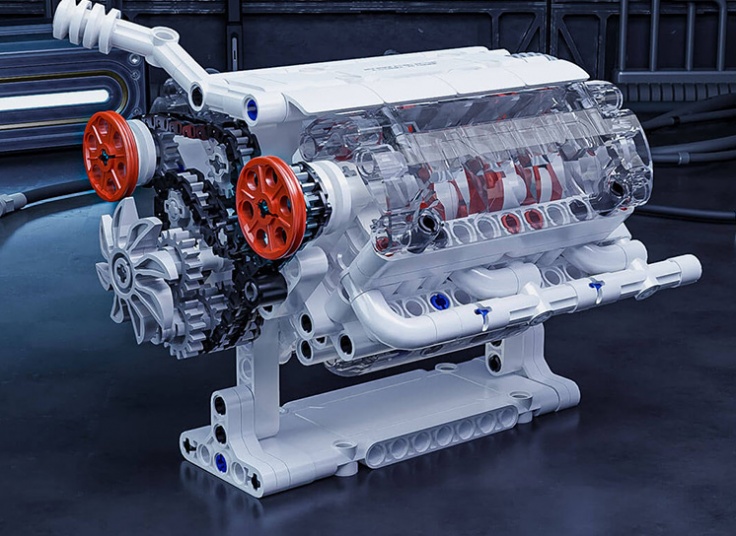 مدل ساختنی موتور ONEBOT V6