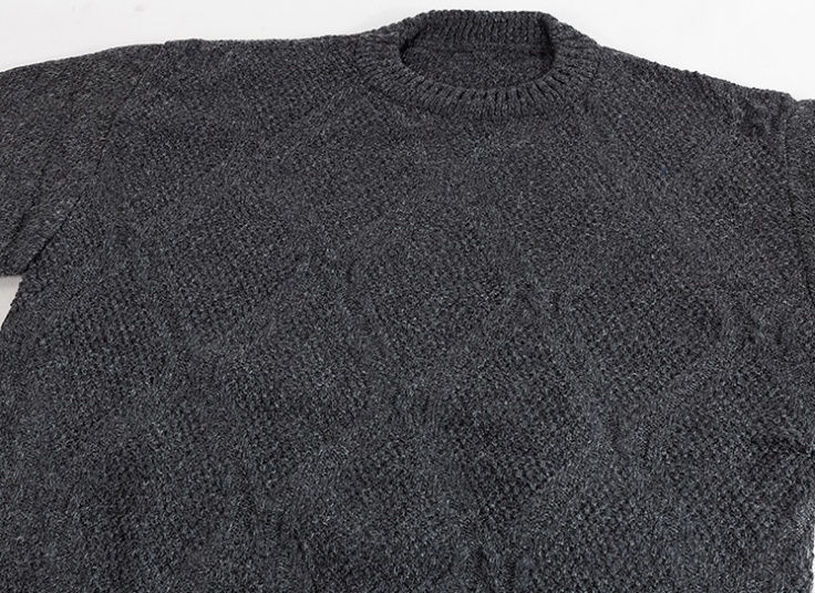 پلیور بافت یقه گرد مردانه