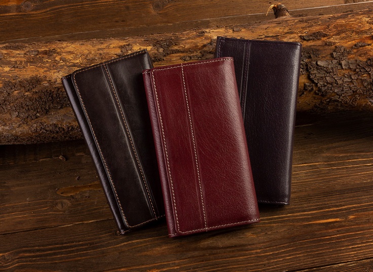 کیف پول چرم طبیعی زنانه