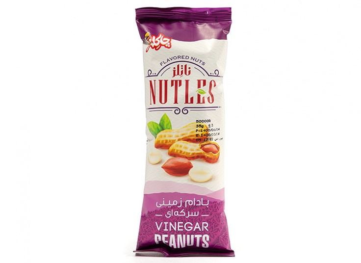 بادام زمینی چاکلز Nutles
