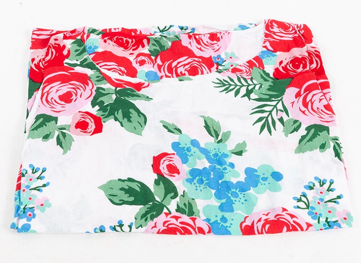 پیراهن ساحلی گلدار